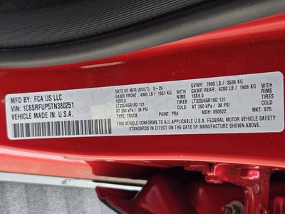 2026 RAM 1500 RHO