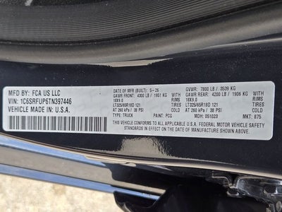 2026 RAM 1500 RHO