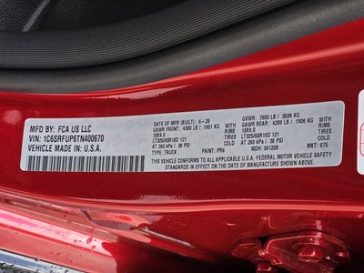 2026 RAM 1500 RHO