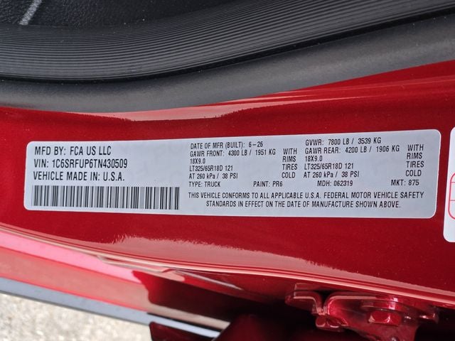 2026 RAM 1500 RHO