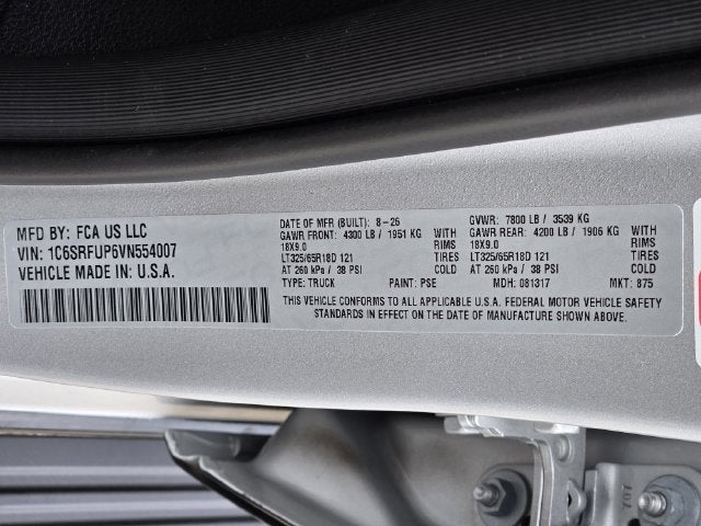 2027 RAM 1500 RHO