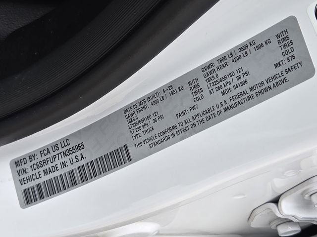 2026 RAM 1500 RHO