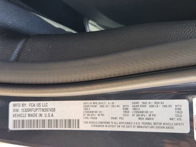 2026 RAM 1500 RHO