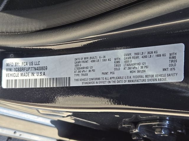 2026 RAM 1500 RHO