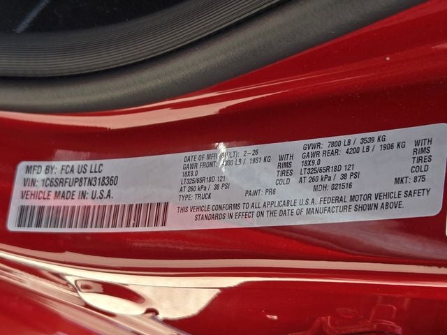 2026 RAM 1500 RHO