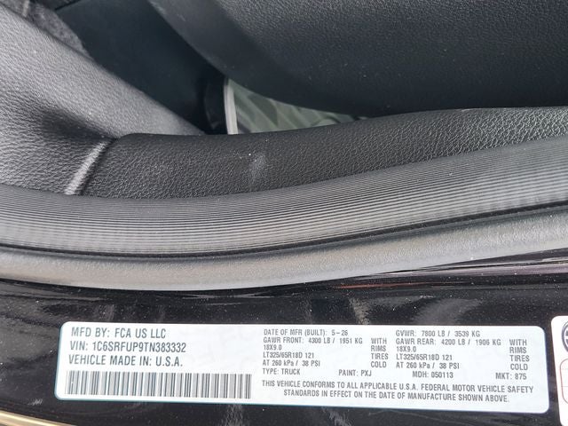 2026 RAM 1500 RHO
