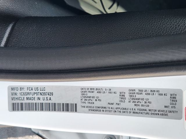 2026 RAM 1500 RHO