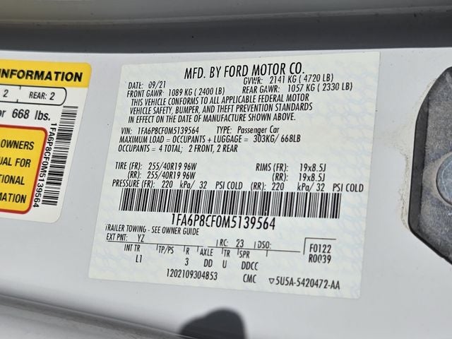 2021 Ford Mustang GT Premium