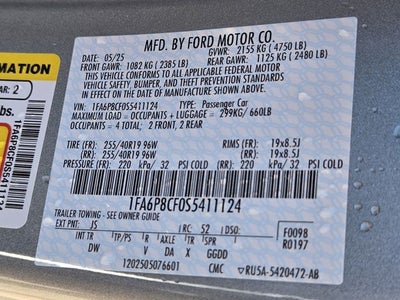 2025 Ford Mustang GT