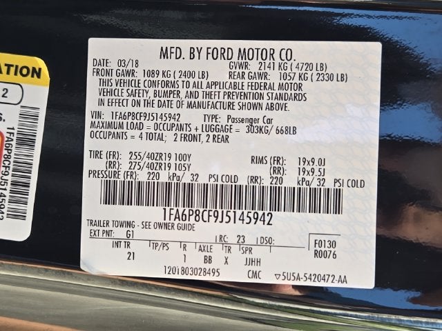 2018 Ford Mustang GT