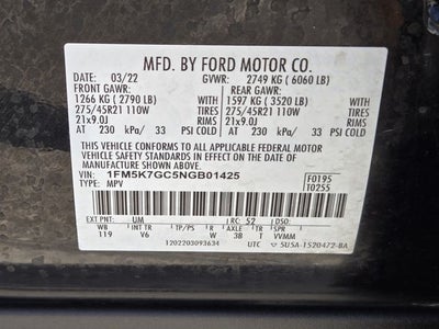 2022 Ford Explorer ST