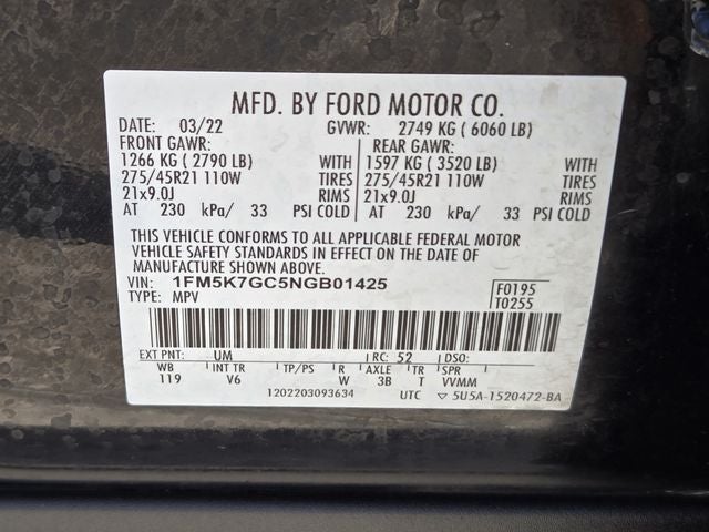2022 Ford Explorer ST