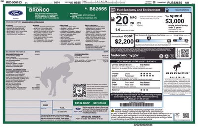 2023 Ford Bronco Outer Banks