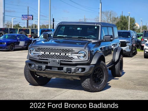 2022 Ford Bronco Badlands