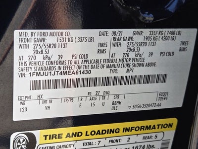 2021 Ford Expedition XLT
