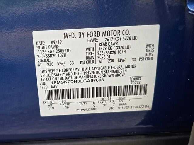 2020 Ford Explorer XLT
