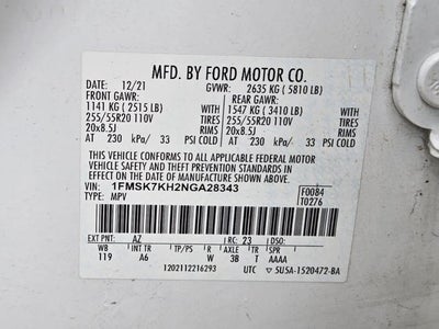 2022 Ford Explorer ST-Line