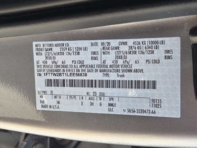 2020 Ford F-250SD Lariat