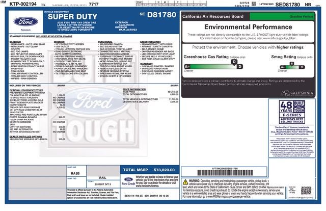2025 Ford F-250SD Lariat