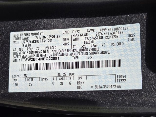 2022 Ford F-250SD XLT