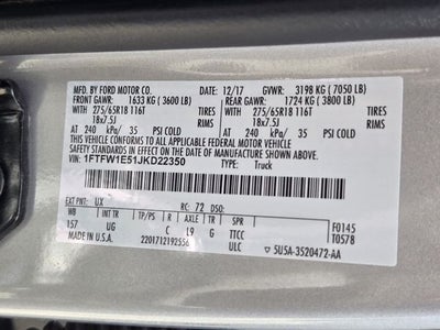 2018 Ford F-150 XLT