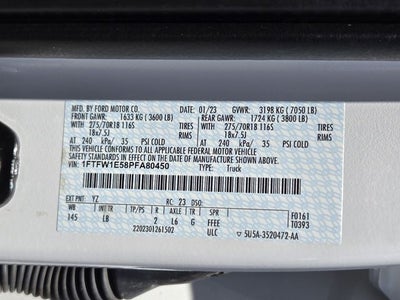 2023 Ford F-150 Tremor