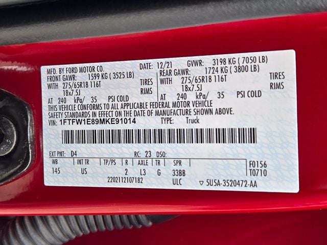 2021 Ford F-150 XLT