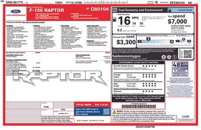 2025 Ford F-150 Raptor