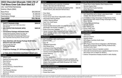 2022 Chevrolet Silverado 1500 LTD LT Trail Boss