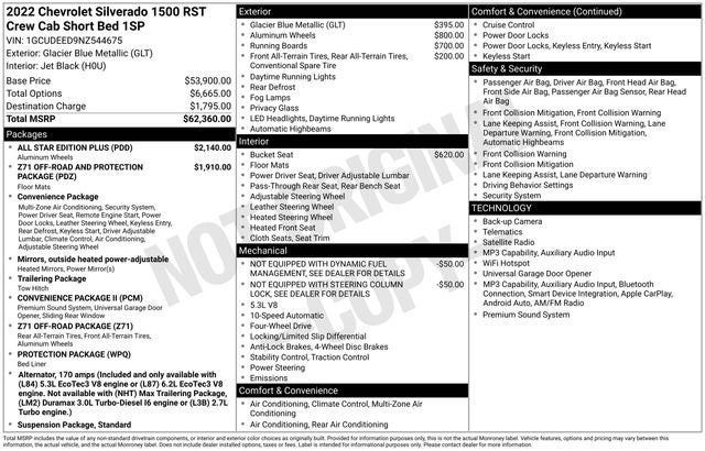 2022 Chevrolet Silverado 1500 RST