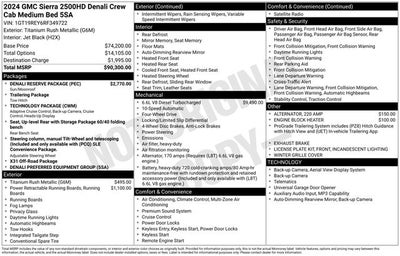 2024 GMC Sierra 2500HD Denali