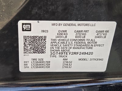 2024 GMC Sierra 3500HD SLE