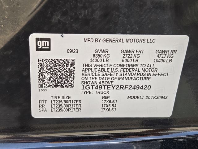 2024 GMC Sierra 3500HD SLE