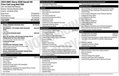 2024 GMC Sierra 3500HD Denali