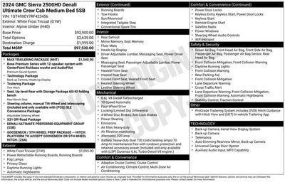 2024 GMC Sierra 2500HD Denali Ultimate