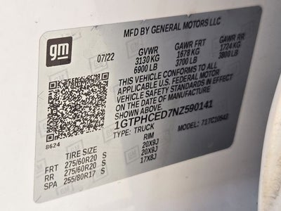 2022 GMC Sierra 1500 Elevation