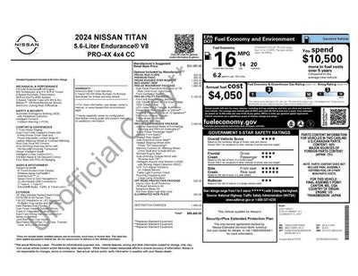 2024 Nissan Titan PRO-4X