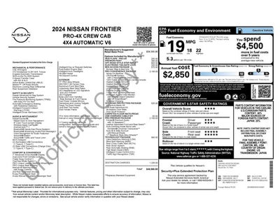2024 Nissan Frontier PRO-4X