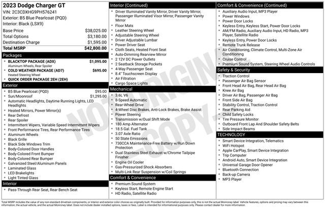 2023 Dodge Charger GT