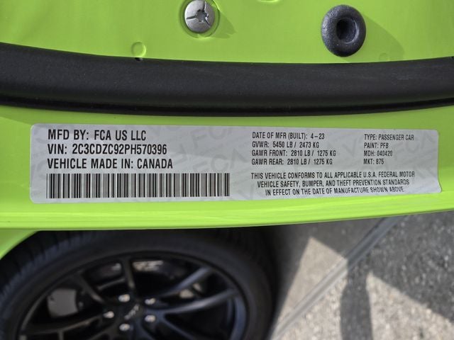 2023 Dodge Challenger SRT Hellcat Jailbreak