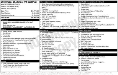 2021 Dodge Challenger R/T Scat Pack