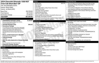 2024 Chevrolet Silverado 1500 RST