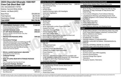 2025 Chevrolet Silverado 1500 RST