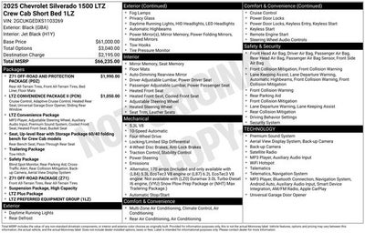 2025 Chevrolet Silverado 1500 LTZ