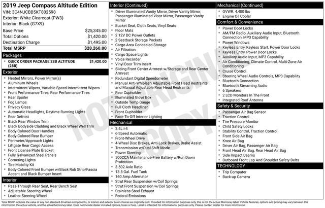 2019 Jeep Compass Latitude