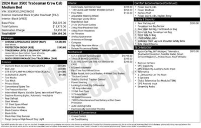 2024 RAM 3500 Tradesman