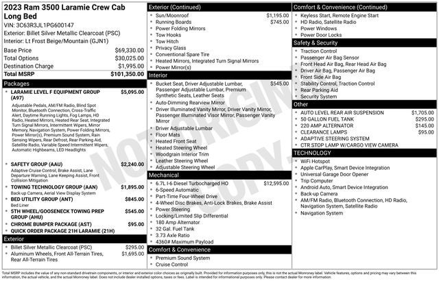 2023 RAM 3500 Laramie