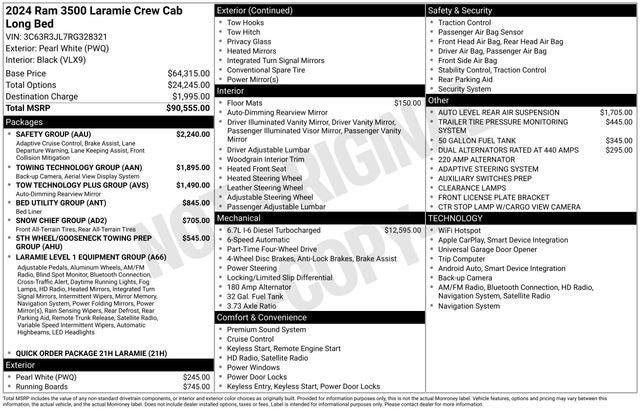 2024 RAM 3500 Laramie