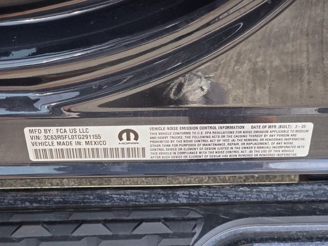 2026 RAM 2500 Laramie