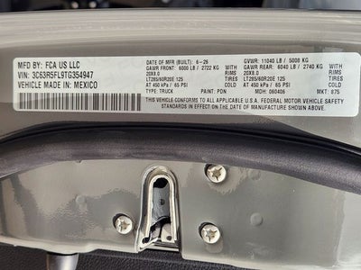 2026 RAM 2500 Laramie